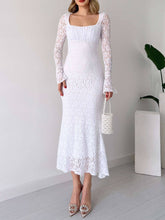 Load image into Gallery viewer, Lace Ruffle Dress