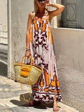 Load image into Gallery viewer, Ethnic Printed Loose Cami Maxi Dress