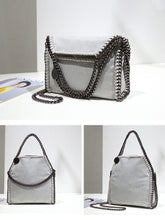 Load image into Gallery viewer, Ligh Falabella Tiny Tote Bag