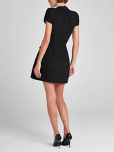 Charger l&#39;image dans la galerie, Exquisite And Playful Pearl Trim Pocket Mini Dress