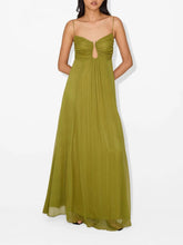 Carica l&#39;immagine nel visualizzatore di Gallery, Flou Olive Morea Maxi Dress