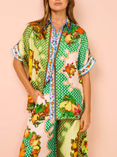 Laden Sie das Bild in den Galerie-Viewer, Multicolor Printed Lemon Shirt