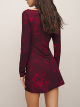 Carregar imagem no visualizador da galeria, Printed Knitted Dress