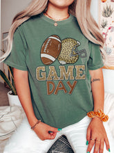 Load image into Gallery viewer, Game Day Leopard Lightning Bolt Shirt