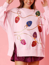 Görseli Galeri görüntüleyiciye yükleyin, Christmas Sequined Long-Sleeved Pullover Sweatshirt