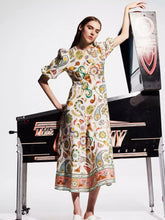 Load image into Gallery viewer, Arcade Dreams Printed Midi Dress