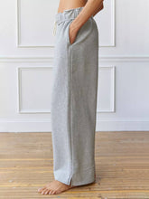 Laden Sie das Bild in den Galerie-Viewer, Casual And Lazy Style Home Wide Leg Pants