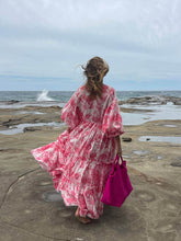 Laden Sie das Bild in den Galerie-Viewer, Bohemia Floral Girls Tiered Maxi Dress