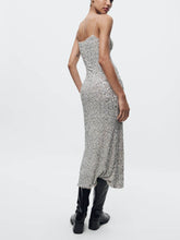 Carica l&#39;immagine nel visualizzatore di Gallery, Sequin Slip Dress