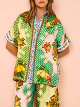 Load image into Gallery viewer, Multicolor Printed Lemon Shirt