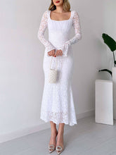 Carica l&#39;immagine nel visualizzatore di Gallery, Lace Ruffle Dress