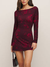 Lataa kuva Galleria-katseluun, Printed Knitted Dress