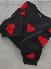 Load image into Gallery viewer, Heart Knit Sweatshirt