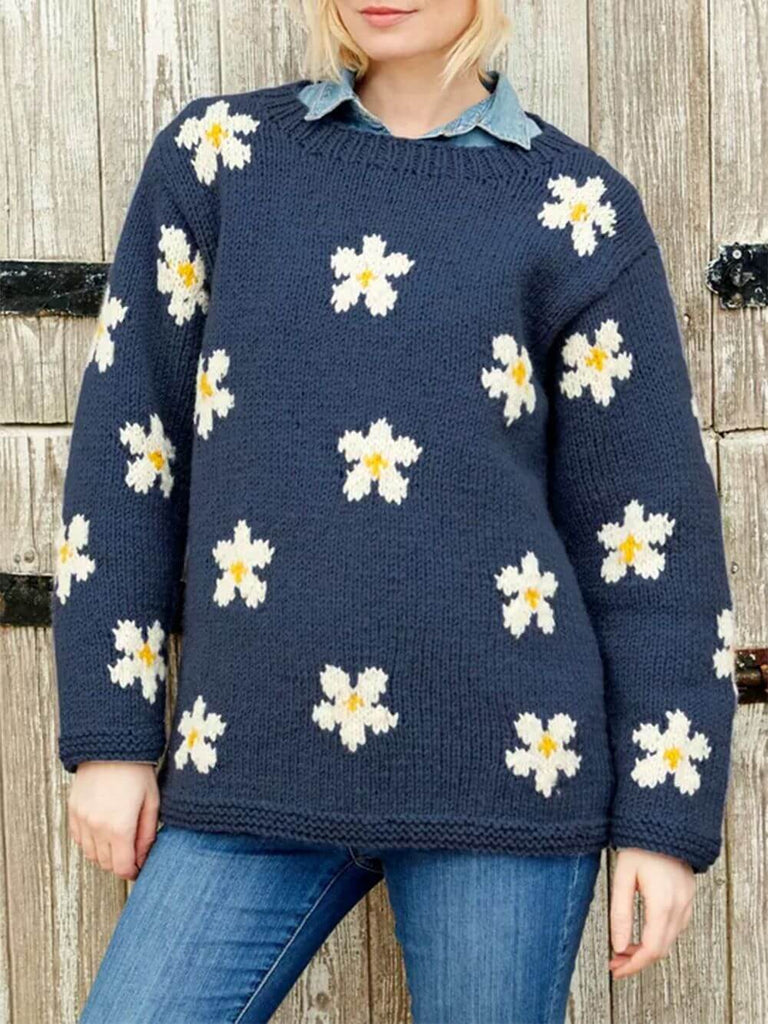 Flower Power Sweater