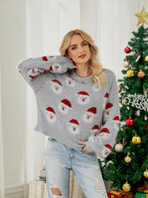 Load image into Gallery viewer, Santa Claus Knitted Sweater