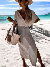 Load image into Gallery viewer, Seaside Resort Knitted Cover Up Dress