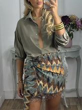 Carica l&#39;immagine nel visualizzatore di Gallery, Printed Knot Mini Skirt