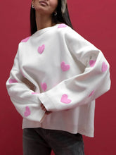 Load image into Gallery viewer, Heart Knit Sweatshirt