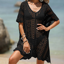 Load image into Gallery viewer, Sexy Cutout Texture Sun Protection Beach Cover-Up Clothes