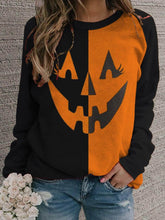 Load image into Gallery viewer, Retro Casual Halloween Ethnic Sweatshirt