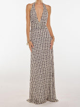 Load image into Gallery viewer, Camoni Polka Dot Diary Maxi Dress