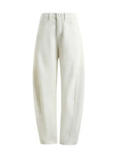 Laden Sie das Bild in den Galerie-Viewer, Trendy Loose Arc-Cut Denim Pants