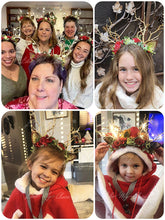 Load image into Gallery viewer, Reindeer Antler Christmas Reindeer Headband