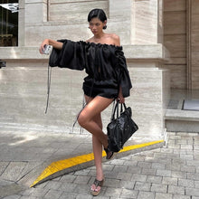 Carica l&#39;immagine nel visualizzatore di Gallery, Ash Off Shoulder Mini Dress