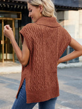 Load image into Gallery viewer, Casual High-Neck Knitted Vest