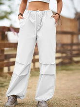 Load image into Gallery viewer, Vintage Street Style Drawstring Cargo Joggers