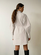 Load image into Gallery viewer, Casual Elegant Solid Patchwork Turndown Collar Shirt Dress Dresses