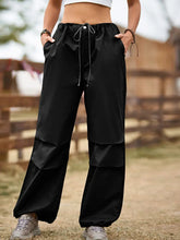 Load image into Gallery viewer, Vintage Street Style Drawstring Cargo Joggers