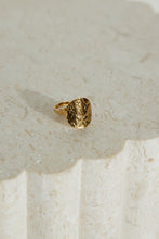 Load image into Gallery viewer, 18k Gold Plated Golden Moon Ring Gold