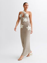 Load image into Gallery viewer, Kyla Floral Crochet Maxi Dress