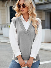 Load image into Gallery viewer, V-Neck Slim Knit Vest