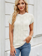 Load image into Gallery viewer, Checkered Knit Casual Sweater