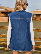 Načíst obrázek do prohlížeče Galerie, Trendy Summer Denim Vest Sleeveless Top