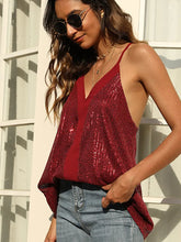 Load image into Gallery viewer, Sparkly Sequin Camisole Top
