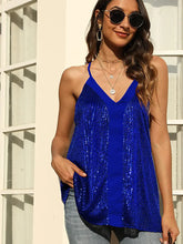 Load image into Gallery viewer, Sparkly Sequin Camisole Top