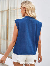 Načíst obrázek do prohlížeče Galerie, Spring-Summer Sleeveless Denim Vest Top