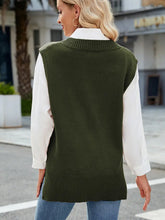 Load image into Gallery viewer, V-Neck Slim Knit Vest