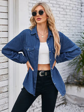 Load image into Gallery viewer, Lightweight Washed Denim Shirt