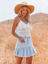 Načíst obrázek do prohlížeče Galerie, Washed Denim Pleated Midi Skirt