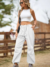 Load image into Gallery viewer, Vintage Street Style Drawstring Cargo Joggers