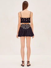 Görseli Galeri görüntüleyiciye yükleyin, Luminous Allure Mirror Skirt Set