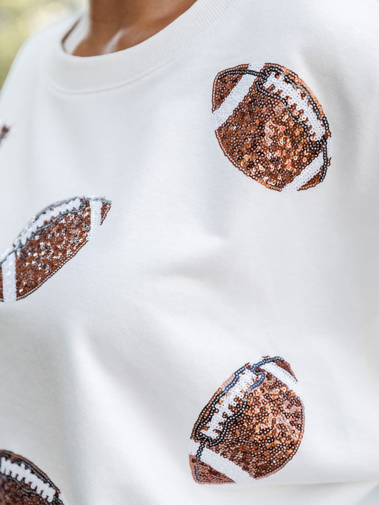 Pull à paillettes Touchdown