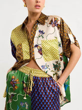 Lataa kuva Galleria-katseluun, Special Folk Style Printed Loose Shirt