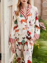 Load image into Gallery viewer, Christmas Dog Print Pajama Set