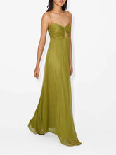 Carica l&#39;immagine nel visualizzatore di Gallery, Flou Olive Morea Maxi Dress