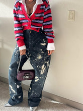 Carica l&#39;immagine nel visualizzatore di Gallery, Splash Art Work Jeans